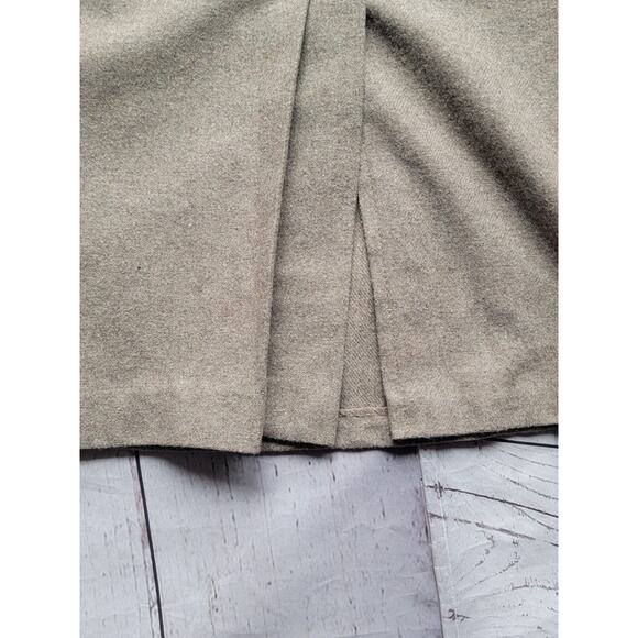 Vintage ILGWU Workers Union 1970s 1980s Tan Wool Women’s Pencil Skirt READ - Picture 2 of 8